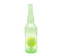 Dog Toy Bottles, Floating Squeaky Toy, Fun Teething Aid with Tennis Ball Inside, 7,87 in Engaging Pet Supplies, Interactive Pet Chewer for Small and Medium Puppy