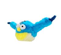 Dog Toy, Plush Dog Toy, Blue Bird Pet Toy, Puppy Self-Entertainment, Usb Rechargeable Electric Plush Blue Bird Dog Toy with Automatic Chirping Interactive Self-Entertainment Pet Toy for Dogs