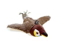 Dog Toy, Plush Dog Toy, Blue Bird Pet Toy, Puppy Self-Entertainment, Usb Rechargeable Electric Plush Blue Bird Dog Toy with Automatic Chirping Interactive Self-Entertainment Pet Toy for Dogs