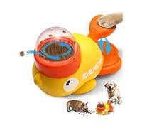 Dog toy, snack freeze-dried little yellow duck launcher, kitten food dispenser, dog toy