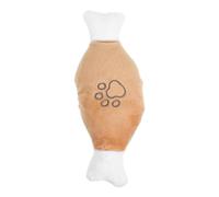 Dog Toys Pet Cartoon Toy Plush Teething Toy Pet Dog Biting Toy Squeaky Sound 1Set