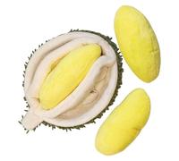 Dog Toys Squeaker, Durian Sounding Dog, Squeaker Plush Toy, Aggressive Chewer Toy with Unique Durian Sound 6.3x5.12x3.15 Inches for Aggressive Chewers and Interactive Play