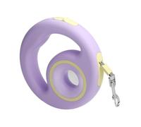 Dog Traction Rope Retractable, Automatic Telescopic Tractor Cord, 0.98x5.71 Inches Ergonomic Training Leash with Shock-Absorbing Design, Cat Rope for Hiking and Nighttime Walks