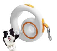 Dog Traction Rope, Retractable Leash Cord, 5.71 Inches Telescopic Training Lead, Non Slip Ergonomic Handle with Shock Absorption for Night Walks Hiking or Outdoor Pet Activities