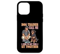 Dog Trainer Call Me to Fix Your Sit Together Carcasa para iPhone 12 Mini