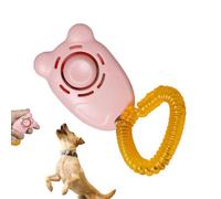 Dog Training Clicker, Behavioral Training Aid, Lightweight Puppy Clicker, Wrist Strap for Convenient Use, Effective for Dogs, Cats, Birds, and Horses, 1.77x2.76x0.79 Inches