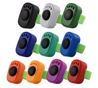 Dog Training Clicker - Sound Pet Trainer | 10 Pieces Puppy Train Finger Clickers | Dog Training kers | Clicker Finger Rings for Doggy Kitten Small Medium Large Home Travel