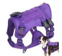 Dog Training Harness, Adjustable Walking Vest, Outdoor Gear with Sturdy Panel, Non-Slip Utility with Refined Layer, 35x35x20cm Harness Category, No Pull Equipment for Small Medium Large