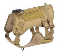 Dog Training Harness - Chaleco de viaje ajustable para pequeñas medianas y grandes breeds | No Pull Pet Control Gear with non-Slip Fit, Outdoor Accessory for Ejercise Hiking Running and Travel, 13,78