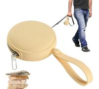 Dog Training Pouch, Silicone Treat Pouch, Pet Snack Pack, Zipper Treat Pouch Machine Washable Pouch Multifunctional Dog Pouch Training Treat Bag Handle Dog Pouch Treats Snack Pouch Soft Silicone Pouch