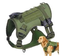 Dog Training Vest, Non Slip Pet Harness with Handle For Dogs | Pet Walking Boy Dog Harness for Hiking Hunting Running Daily Travel Adventure Field Mountain