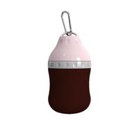 Dog Travel Water Bottle - Portable Pet Water Feeder with Carabiner Clip, Compact Drinking Dispenser, Outdoor Hydration Bottle 400ml | Walking Hiking Travel Accessory For Dogs Outdoor Activity Use
