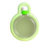 Dog Travel Water Bottle, Portable Water Bowl, 7.72x5.91 Inches, Pet Walking Accessory, Outdoor Drinking Cup, Leak Proof Design, Lightweight Sturdy Material, for Hiking Camping Beach Park