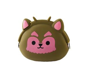 Dog Treat Bag - Silicone Pet Snack Storage Pouch 9.5x9.5x4cm | Waterproof