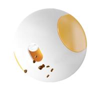 Dog Treat Ball Dispenser, Electric Treat Dispensing Ball, Snack Interactive Ball For Pets, Self-Entertainment Pet ReElectric Self-Entertainment Interactive Toys For Indoor Pets, Large Cat, Medium Dogs