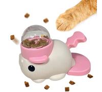 Dog Treat Dispenser, Slow Feeder Puzzle Toy, Interactive Food Dispenser, Boredom Buster, Eating Aid, for Small Medium Dogs, Puppies, gatos, Training Enrichment and More