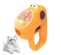 Dog Treat Dispenser Toy - Fun Launch Design Snack Feeder, Treat Dispenser Toy for Pet, Cat, Kitten, Puppy | Indoor Outdoor, Interactive Dog Toys, Self Entertainment, Educational Training Feeder Game