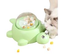 Dog Treat Dispenser - Turtle Shape Bowl, Interactive Pet Feeders | Puzzle Food Releaser, Slow Munching Dish with Training Supports, Bloating Reduction Puppy Cat Indoor Playtime Use