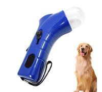Dog Treat Dispenser with Button, Handheld Snack Shooter, PP Interactive Pet Training Reward Toy, Food Catapult Feeder for Fun Play with Kittens, Puppies, Pets, (Green/Blue/Red)