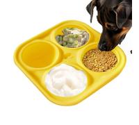 Dog Treat Molds - Freeze Refill Tray, Maker Tool | Silicone Pet Food Dispenser Enrichment Toy, DIY Healthy Homemade Puppy Snacks Accessory For Small Medium Large Breeds