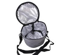 Dog Treat Pouch - Large Capacity Oxford Cloth Training Bag with Handle | Foldable Pet Food Storage Bag for Puppy Small Medium Large Dogs | Walking, Training, Hiking, Camping & Outdoor Travel Use