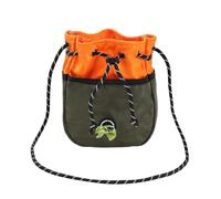 Dog Treat Pouch - Treat Pouch for Dogs | Dog Walking Pouch | Dog Waterproof Dog Treat Pouch Shoulder Bag | Large Capacity Puppy Treat Bag Contrast Color Poop Bag Dispenser for Walking & Jogging