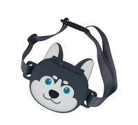Dog Treat Training Pouch, Silicone Dog Shape Cat Treat Leak-Proof Fanny Pack, Pet Snack Magnetic Closure with Adjustable Belt, Reward Pocket for Walk Training, Silicone Dog Treat Pouch, Leak-Proof Pet