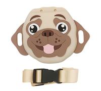 Dog Treat Training Pouch, Silicone Dog Shape Cat Treat Leak-Proof Fanny Pack, Pet Snack Magnetic Closure with Adjustable Belt, Reward Pocket for Walk Training, Silicone Dog Treat Pouch, Leak-Proof Pet