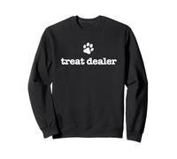 Dog Treats Dealer, Divertido dueño de Perros, Humor, Amante de los Perros Sudadera