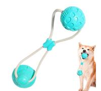 Dog Tug Toy - Suction Cup Rope Ball | 40cm Interactive Teeth Cleaner