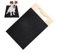 Dog Uñas Scratch Board - Tarjeta de almacenamiento para uñas para perros - Regalo de uñas para perros medianos, corte de papel de lija para cortar residuos que el desgaste para el animal