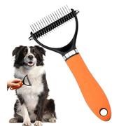 Dog Undercoat Brush-18 x 9 x 2,6 cm | Cat Grooming Tool | Dog Brush for Undercoat, | - Puppy Hair Removal Comb - for Pet Parents Animal Lovers Groomers Shelters Daily Routine Home Salon Office Bedroom