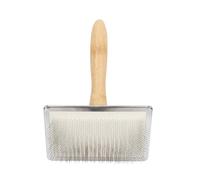 Dog Undercoat Brush, Pet Deshedder Comb, Cleaning Tool Rake, 5.94x4.65x1.38/6.61x4.72x1.57 Inches Hair Dematting Groomer, Puppy Cat Removal, Use for Home Salon Grooming Care