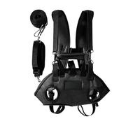 Dog Vest Harnesses - Dog Lift Harness | Anti-Jump Breathable Lightweight | Sling Carrier Dog Stair Helper for Disabled Joint Injuries Paralysis Travel Hiking Car Motorcycle Outdoor Home Beach Daily