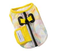 Dog Vest, Pet Vest, Cooling Effect Lightweight Design Breathable Mesh Absorbent Cotton with Harness Ring Summer Comfort, Pet Clothes for Outdoor Activities