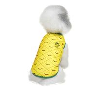 Dog Vests, Pet Summer Clothes, Soft Breathable Shirt for Dogs and Cats, Adorable Cute Watermelon and Pineapple Outfit for Small to Large Pets and Puppies