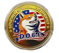 Dog Virtual Coin, Rust Proof Conmemorative Souvenir, Funny and Creative Metal Collectible, Premium Craft Gift, Compact, Portable, Family, Friends, Colleagues
