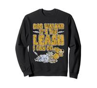 Dog Walker It's The Leash I Can Do Pet Canine Animal - Sudadera