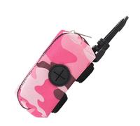 Dog Waste Bag Dispenser, Poop Backpack Holder, Portable Trash Bag Carrier for Pets, Interactive Clip on Refuse Pouch Container to Travel, Park Walks, Outdoor Cleanup and Hiking 3.54x1.97x1.97 Inches