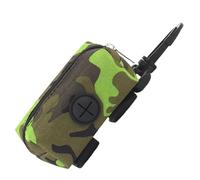 Dog Waste Bag Dispenser, Poop Backpack Holder, Portable Trash Bag Carrier for Pets, Interactive Clip on Refuse Pouch Container to Travel, Park Walks, Outdoor Cleanup and Hiking 3.54x1.97x1.97 Inches