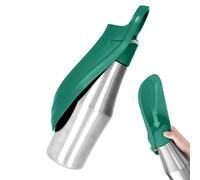 Dog Water Bottle, 27oz Stainless Steel Dispenser, 2-in-1 Travel Bowl, Leakproof Twist Cap, Easy Carry Handle, Easy to Clean and Reuse, Quick Hydration Design, Perfect for Camping, Hiking