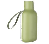 Dog Water Bottle - 550ml Leak-Proof Compartmentalized, Portable Cat & Dog Water Bottle with Food Compartment, Pet Travel Flask with Lanyard for Hiking Camping RV Beach