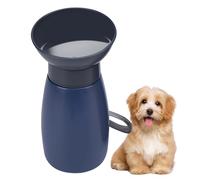 Dog Water Bottle, 600ml Pet Hydration Container, Leak-Proof Dispenser with One-Hand, Ideal for Walking, Outing, Park, Car, Running, Road Trip, Hiking, Outdoor Camping, Travel Use, 10.4x20cm