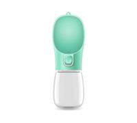 Dog Water Bottle, Botella de Agua for Perros pequeños y Grandes, Taza portátil for Cachorros, Viajes al Aire Libre, a Prueba de Fugas, Suministros for Mascotas(Green,300ml)