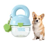 Dog Water Bottle - Leak-Proof Cup Food Holder - Dog Water Dispenser Portable Cup - for Small Medium Large Breeds Hiking Boat Yard Garden Beach Camping RV