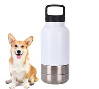 Dog Water Bottle, Leak-Proof Puppy Water Bottles with Detachable Bowl, 1520ml Pet Drinking Cup for Outdoor Travel, Walking, Hiking, Camping and Apartment Use, 10.31x4.13 Inches
