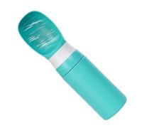Dog Water Bottle - Leak Resistant Stainless Steel Dispenser, 400ml Puppy Drinking Bottle with Built In Bowl, Outdoor Water Supply and Mobility Use System | For Small Medium Large Outdoor Daily Hiking