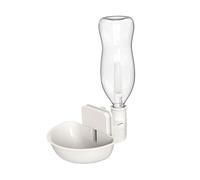 Dog Water Bottle, Leakproof Space-Saving Pet Drinking Feeder and Bowl Dispenser for Cage, Suitable for Dogs, Cats, Rabbits, Hamsters, Hedgehogs