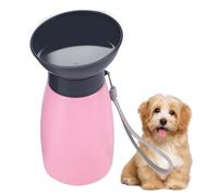Dog Water Bottle, Pet Drinking Container, 600ml Leak Proof, Portable Design, Hydration Solution for Walking, Hiking, Travel, Road Trip, Running, Backpack, Cats, Small Pets
