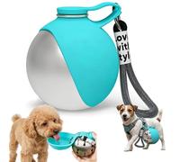 Dog Water Bottle with Bowl, 2 in 1 Leak-Proof Foldable Pet Water Dispenser for Travel,Pet Travel Hydration Dispenser Container Cup Drinking Outdoor Lightweight Easy Carry for Walking Hiking (#02)